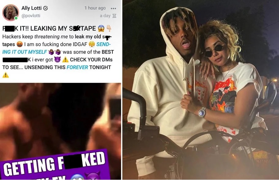 Ally Lotti Leaked OnlyF Video, Juice Wrld Ex Girlfriend Leaks Tape