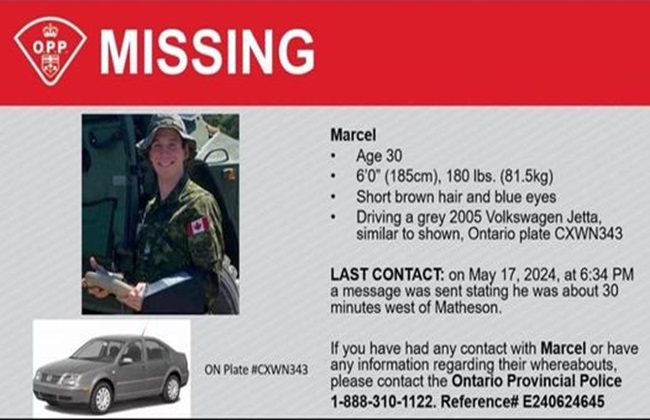 Marcel Thoma Missing Ontario