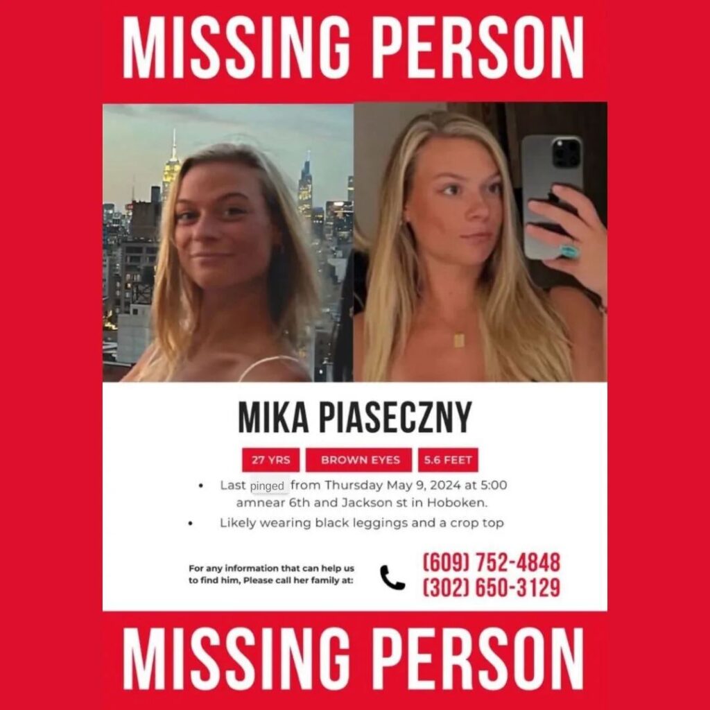 Mika Hoboken Missing